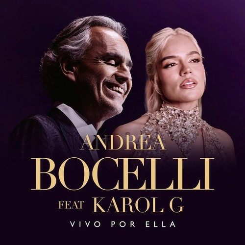 دانلود آهنگ Andrea Bocelli Ft KAROL G با نام Vivo Por Ella   