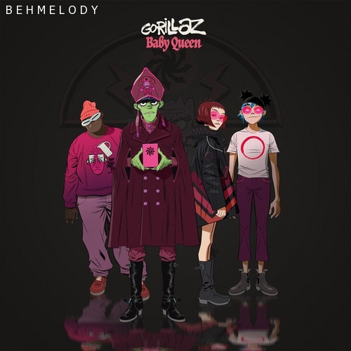 دانلود آهنگ جدید Gorillaz به نام Baby Queen   