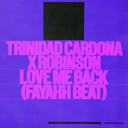 دانلود آهنگ فوق العاده Trinidad Cardona به نام Love Me Back (Fayahh Beat)   