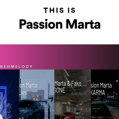 دانلود بهترین آهنگهای Passion Marta به صورت پلی لیست   