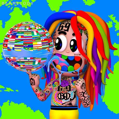 دانلود آهنگ جدید 6ix9ine به نام WAPAE   