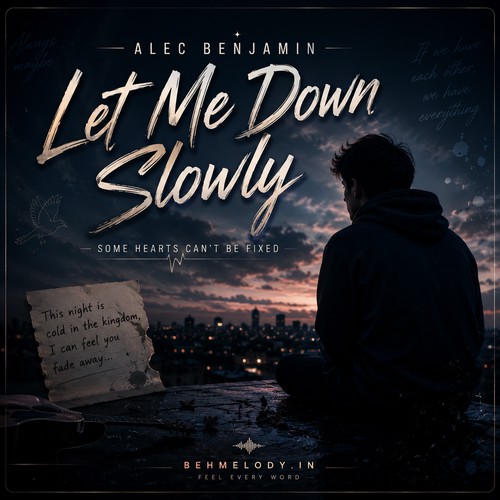 دانلود آهنگ لت می داون اسلولی Alec Benjamin  Let Me Down Slowly